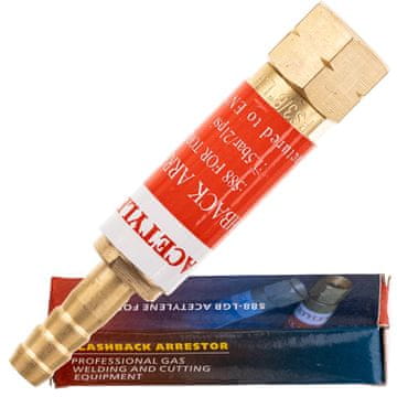 shumee PLIN ACETILEN PROPAN VAROVALKA ZA PLIN 3/8 CEV 8 MM