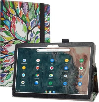 shumee OVITEK ZA TABLICO ARCHOS T96 9.6"" PU USNJE VEČBARVNO MAT S STOJALOM