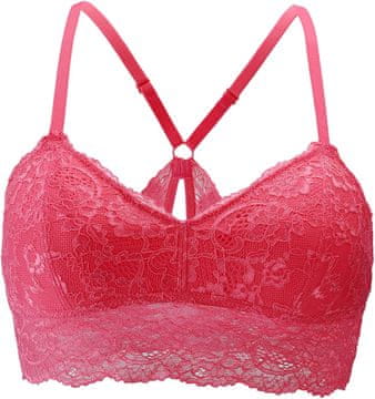 shumee NEDRČEK IZ MEHKE ČIPKE ROZA S. XL