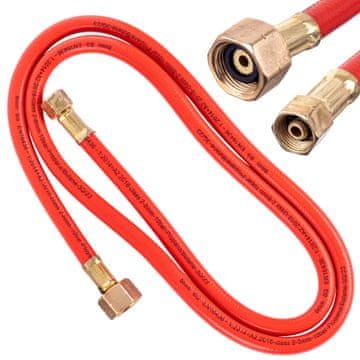 shumee Propan cev UP304 1,5 m za gorilnik z maticami 3/8""LH - Š21,8x1/4""LH (velika jeklenka)