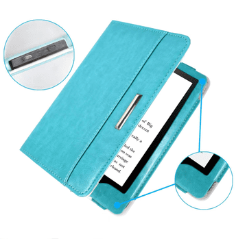 shumee ETUI ZA BRALNIK KNJIG ZA KINDLE PAPERWHITE V 2021 6.8"" B09TMF6742 MODRA