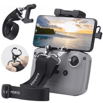 shumee Nastavljiva varnostna vrvica za daljinski upravljalnik DJI RC-N1, N2 in N3 - DJI Mini 2 / Air 2 / Mini 3 / Neo