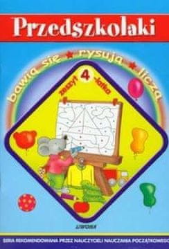 shumee Predšolski otroci - zvezek 4-letne LIWONE