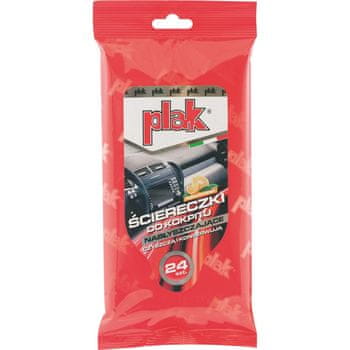 shumee Krpe za sijaj kokpita Plak, oranžne, 24 kosov.