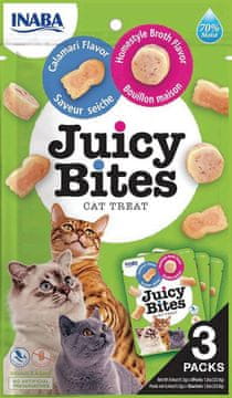 shumee INABA Cat Juicy Bites Homestyle Calmari priboljški za mačke 3x11,3g (EU705)