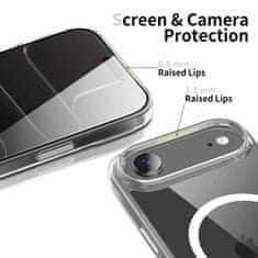 Tech-protect FlexAir Hybrid CC MagSafe ovitek za iPhone 17 Air, prozoren
