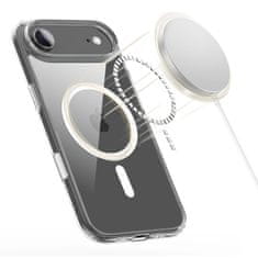 Tech-protect FlexAir Hybrid CC MagSafe ovitek za iPhone 17 Air, prozoren