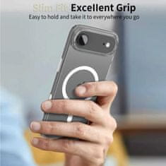 Tech-protect FlexAir Hybrid CC MagSafe ovitek za iPhone 17 Air, prozoren