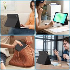Tech-protect SC Pen Keyboard etui z tipkovnico za Samsung Galaxy Tab A9 / A11 8.7'', črna