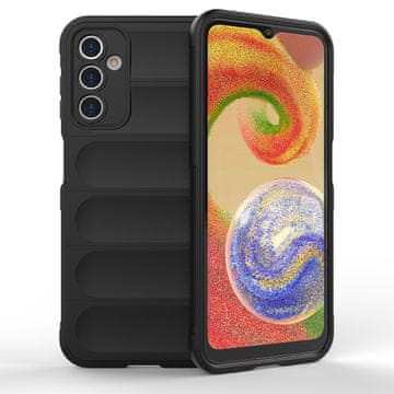 shumee Magic Shield Case za Samsung Galaxy A14 upogljiv oklep črn