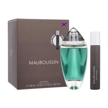 Mauboussin Homme Set parfumska voda 100 ml + parfumska voda 20 ml za moške