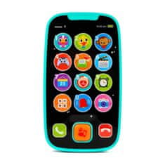 EVEON Playtel interaktivni otroški telefon, moder