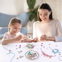 LIVEFY Princess set za izdelavo nakita, vijolična / modra