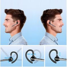 MG M53 Bluetooth Handsfree slušalka, črna