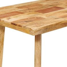Vidaxl Jedilna miza Naravna 100 x 55 x 75 cm Masiven les manga