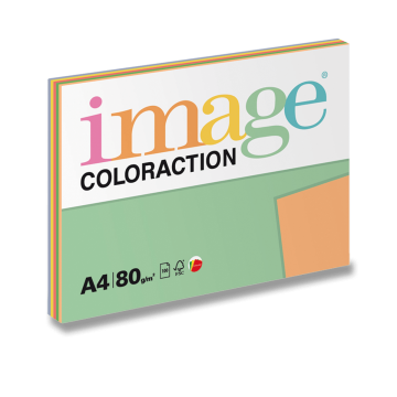 Image Barvni papir Coloraction - Mix intenzivni - 80 g, 5 x 20 listov