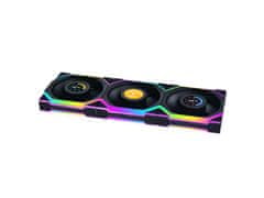 Lian Li UNI FAN SL ventilator, 120mm, 3pack + kontroler, črni (12SLLCD1W3B)