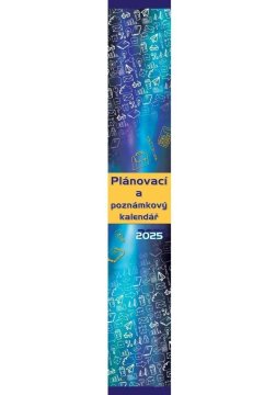 Koledar 2025 Kravata za načrtovanje, stenski koledar, 11 x 69 cm