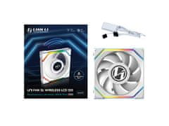 Lian Li UNI FAN SL ventilator za ohišje, 120mm, bel (12SLLCD1W1W)