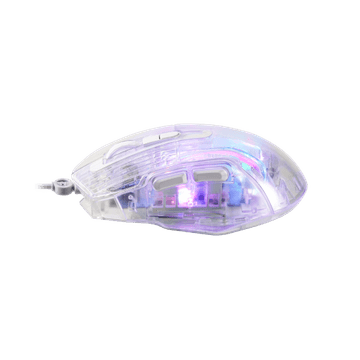 Marvo M413 PRISM 40 miška, RGB, 1200 do 7200 DPI, prosojna