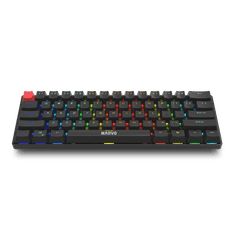 Marvo KG933G SABER 61 mehanska tipkovnica, RGB, USB-C, črna