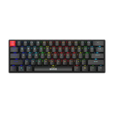 Marvo KG933G SABER 61 mehanska tipkovnica, RGB, USB-C, črna