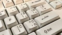 Marvo OFFICE WS005 COMBO brezžični komplet tipkovnice in miške, SLO/HR postavitev, 1600 DPI, bela