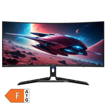 Lenovo Legion R34w-30 86,36cm (34") UWQHD VA 180Hz DP/HDMI HDR10 Freesync zvočniki ukrivljen monitor