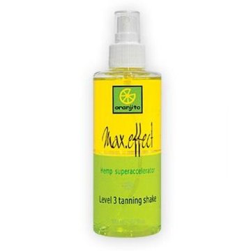 oranjito Dvokomponentni sprej za sončenje za solarij Level 3 (Hemp Superaccelerator) 200 ml
