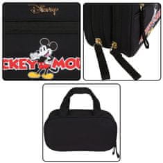 Disney DISNEY Mickey Mouse TRAVEL kozmetična torbica z ročajem, zadrgo, organizatorjem za kozmetiko 21,5 x6,5x11cm