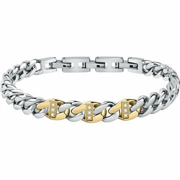 Morellato Luksuzna jeklena zapestnica z diamanti Diamonds SAUK06