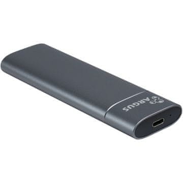 Inter-tech GD-MS013 zunanje ohišje za SSD, M.2 PCIe (NVMe), USB-C 3.2 Gen2 (88884125)