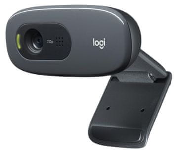 shumee Spletna kamera Logitech C270 HD, povezovalni kabel UACC EL 0,3 m, 960-000584