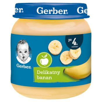 shumee Gerberjeva sladica Nežna banana po 4 mesecih 125 g