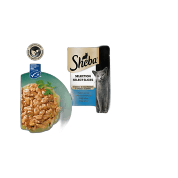 shumee Sheba Selection v omaki z ribjimi okusi 85 g