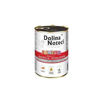 shumee Dolina Noteci Premium JUNIOR 400g goveja srca