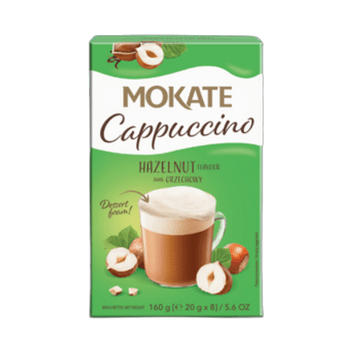 shumee Mokate kapučino z okusom oreščkov 160 g (20 g x 8)
