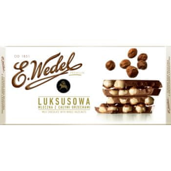shumee E. Wedel Razkošna mlečna čokolada z lešniki 100 g