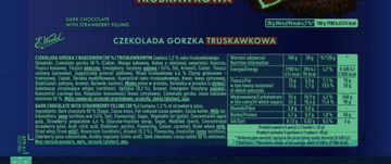 shumee E.Wedel temna čokolada z jagodami 100 g