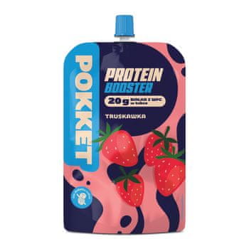 shumee Pocket Mus beljakovinski booster jagoda 180g