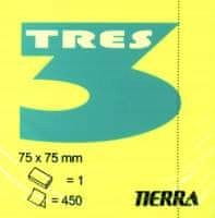 shumee TRES Rumena kocka 75 mm x 75 mm 400k 4298