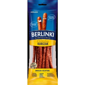shumee Berlinki Kabanosy Nežna piščančja omaka 85 g