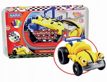 shumee Komplet plastelina NARA Boogy Wheels + dodatki