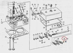 shumee Distančnik nihajne roke 16x27x3,5 C-330