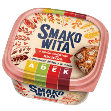 shumee Okusen okus domačega masla. 450 g. Margarina s pol maščobe.