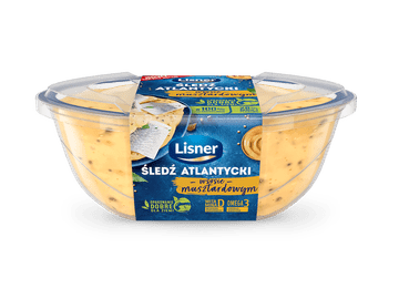 shumee Atlantski sled v gorčični omaki Lisner 280 g