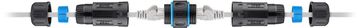 shumee Spojnik kabla Lanview RJ45 IP68 CAT 6A, model 35333, LVN-IP68-STP-CAT6A-COUPLER