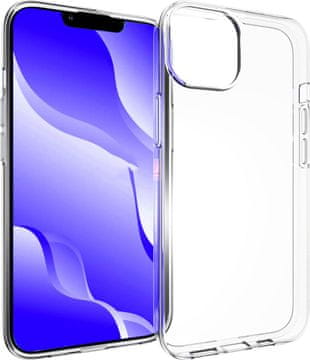 eSTUFF eSTUFF INFINITE VIENNA prozoren recikliran TPU ovitek za iPhone 14, ES67100021-BULK