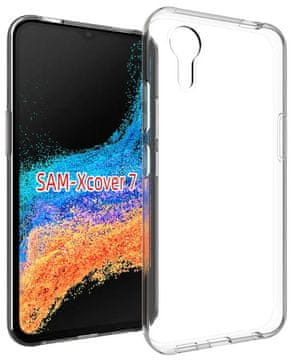 eSTUFF LONDON Prozoren ovitek za Galaxy Xcover 7. Material: 100 % TPU, ES673119-BULK