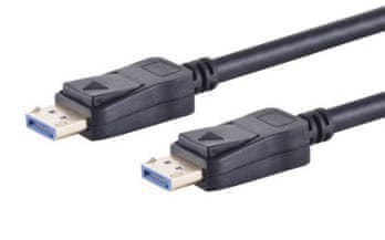 shumee Kabel MicroConnect DisplayPort 2.0 8K 3 m črne barve, MC-DP-8K-300V2.0B